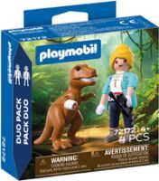 PLAYMOBIL DuoPack T-Rex mit Forscherin