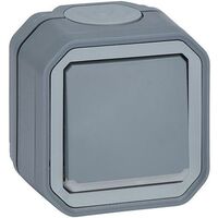 Legrand FRAP 2POL SCHALTER 10AX STK GR (069726L  PLEXO NEW)