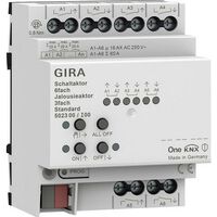 GIRA Schalt-/Jalousieaktor 502300 6f/3f 16 A REG Std KNX Secure