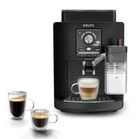 Krups Kaffee-Vollautomat EA5028E Intensity UP Milk dunkelgrün