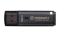 KINGSTON 256GB IronKey Locker Plus 50 G2 FIPS 197 AES-256 (IKLP50G2/256GB)