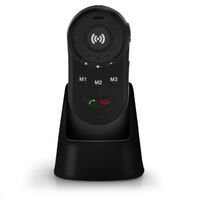Fysic SOS-Paniktaste mit GPS-Tracker für Senioren Schwarz
