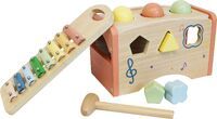 VEDES Großhandel GmbH - Ware Spielmaus Holz Musik- und Kugelklopfbank 3 in 1
