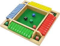 VEDES Großhandel GmbH - Ware Classic Games shut the box Würfelspiel 4 Spieler