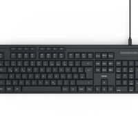Hama Tastatur-USB CK-200 sw (173052)