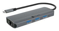 Icy Box Dockingstation IcyBox 6 in 1 1xHDMI 4K60Hz, 3x USB-A (IB-DK4034A-CPD)