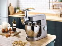 JVC Kenwood KAX92.A0ME - Pasta press - Aluminium - Aluminium - Stainless steel - Stainless steel - Fits both kMix and Kenwood Chef ranges - 375 mm