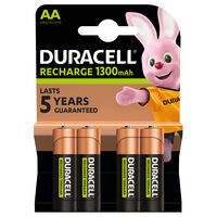 Duracell NiMH - AA - 2400 mAh - Rechargeable battery - Nickel-Metal Hydride (NiMH) - 1.2 V - 4 pc(s) - 2400 mAh - Bronze - Green