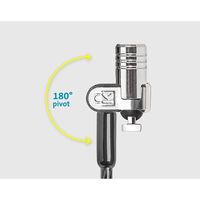 Kensington MicroSaver® 2.0 Keyed Laptop Lock - Kensington - Key - Carbon steel - Black - Silver