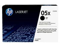 HP 05X High Yield Black Original LaserJet Toner Cartridge - 6500 pages - Black - 1 pc(s)