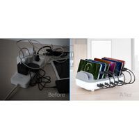 MANHATTAN 10-Port USB-Power Delivery-Ladestation 200W (102766)
