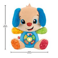 Mattel Fisher-Price Lernspaß Smart Stages Plüsch-Hündchen für Babys, musikalisches Lernspielzeug, me