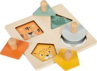 small foot Montessori Setzpuzzle "Formen und Motive"