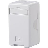 METZ CONNECT 1309140002KE - Grey - Glossy - Conventional - Keystone module - 1 pc(s)