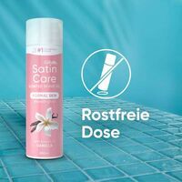 Gillette Satin Care Rasiergel für Frauen mit Vanilleduft für normale Haut, 200 ml 