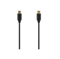 Hama Kabel USB-C/USB-C 0.75m sw (74266)