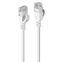 LINDY 0,5m Cat.6A U/UTP Ultra Slim Netzwerkkabel grau (47581)
