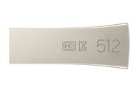 SAMSUNG BAR Plus USB Typ-A 512GB 400 MB/s Lesen 110 MB/s Schreiben USB 3.1 Flash Drive mit Champagne