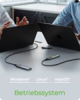 ICY BOX IB-1826MCL-CU31 USB-C M.2 NVMe & SATA SSD Gehäuse RGB Externe Gehäuse