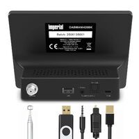 Imperial Kompaktes Hybrid-Radio (Internet, DAB+, FM-HiFi-Tuner) mit Bluetooth®