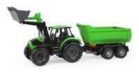Simm Spielwaren GmbH WORXX Traktor Deutz-Fahr Agrotron 7250 TTV mit Anhänger, Schaukarton