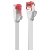 LINDY Patchkabel Cat6 U/FTP Flachband weiß 5.00m (47564)