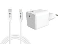 SANDBERG USB-C AC Charger 20W +Lightning 1M (441-57)