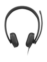 LENOVO 5000 Headset on-ear wired USB-C black Certified for Microsoft Teams (4XD1R88995)