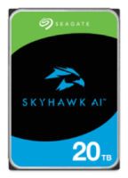 SEAGATE Skyhawk AI 20TB HDD SATA 6Gb/s 512MB cache 8,89cm 3,5Zoll CMR Helium (ST20000VE004)