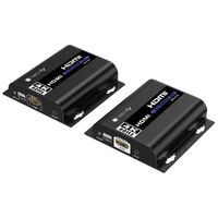 TECHLY EFB HDMI 4K2K 60Hz Extender Set TX+RX mit IR über Cat. 5e/6 Kabel bis 120m (IDATA-EXTIP-483)