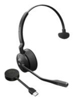 JABRA Engage 55 SE Mono headset MS Link 400c DECT adapter USB-C 1,2m USB-C to USB-C Cable Carry case