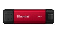 KINGSTON 2TB Dual USB-A/C Portable SSD Up to 1050MB/s USB 3.2 Gen 2 (SPSD/2TB)