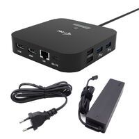 I-TEC USB-C Dual HDMI DS 2xHDMI 1xGLAN 2xUSB-A 3.2 2xUSB 2.0 1xUSB-C Gen2 1xUSB-C Gen1 1xAudio/Mic J