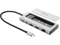 SANDBERG USB-C 6in1 Travel Dock SSD Case (136-82)