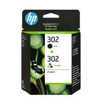 HP Inc. HP 302      Schwarz+Dreifarbig  Tintenpatrone BLISTER (X4D37AE)
