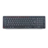 Contour Balance Tastatur wireless DE-Layout schwarz/silber retail (BALANCE-DE)