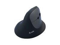 Equip Ergonomische Maus DM 2.4GHz+BT 6Button Rechts  schwarz (245120)