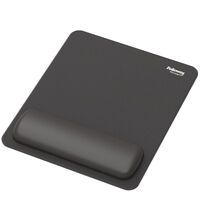 Fellowes Breyta Mauspad schwarz mit Handgelenkauflage Arbeitsplatz Ergonomie