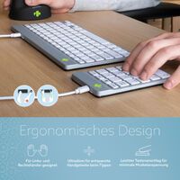 R-GO Tools R-Go Nummernblock Numpad Break verkabelt             weiß (RGOCONMWDWH)