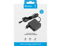 SANDBERG USB-C AC Charger PD65W EU 2M (135-79)