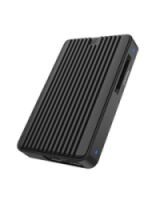 Icy Box Geh.IcyBox M.2NVMe/SATA SSD mit CFexpress Type-B Kartenleser (IB-CR601M-C31)