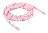 Club 3D Club3D Lifestyle USB-C Perlen-Kabel  PD60W,480Mbps 2m rosa retail (CAC-3010)