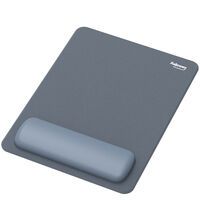Fellowes Breyta XL Mauspad marineblau mit Handgelenkauflage Arbeitsplatz Ergonomie