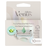Gillette Venus Damenrasierer für den Intimbereich, 10 Ersatzklingen