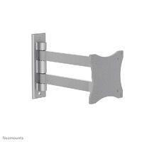Neomounts by Newstar tv/monitor wall mount - 25.4 cm (10") - 68.6 cm (27") - 75 x 75 mm - 100 x 100 mm - 0 - 90° - Silver