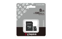 SD MicroSD Card   8GB Kingston SDHC     (Class10) w.A A1 retail (SDCIT2/8GB)