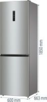 Gorenje Großgeräte KÜHL-GEFRIERKOMBI STAND  185CM (NRK61CA2XL4Z      ED)