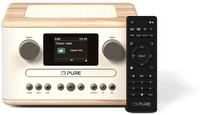 Pure Radioempfänger mit CD Classic C-D4 baumwoll weiß/eiche