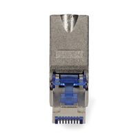 Nedis RJ45-Stecker / Stecker / Toolless CAT7 / Gerade / Vergoldet / 2 Stück / Metall / Metall / Box