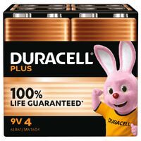 Duracell 9 VOLT BLOCK   PLUS (MN 1604/2STK LR61 9V)